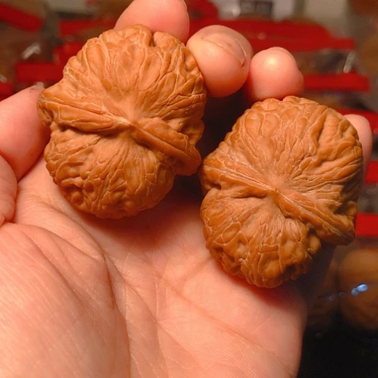 文玩核桃把件平谷元宝42