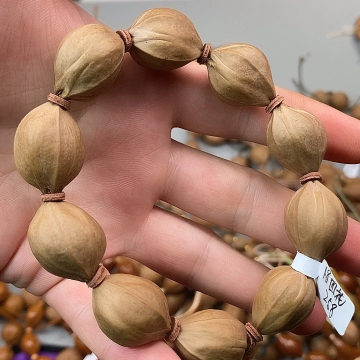 橄榄核手串/手链18，25铁核四花