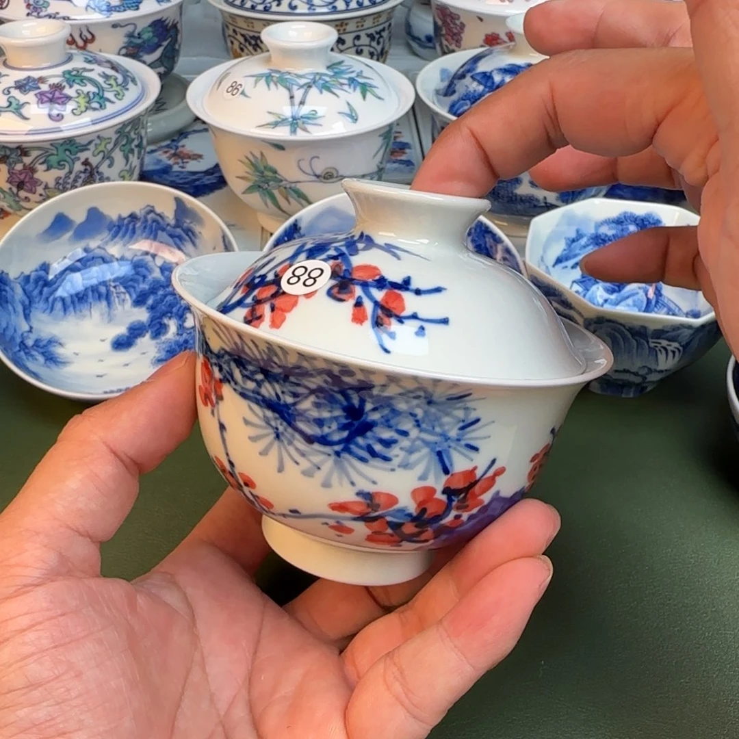 纯手工纯手绘茶具88