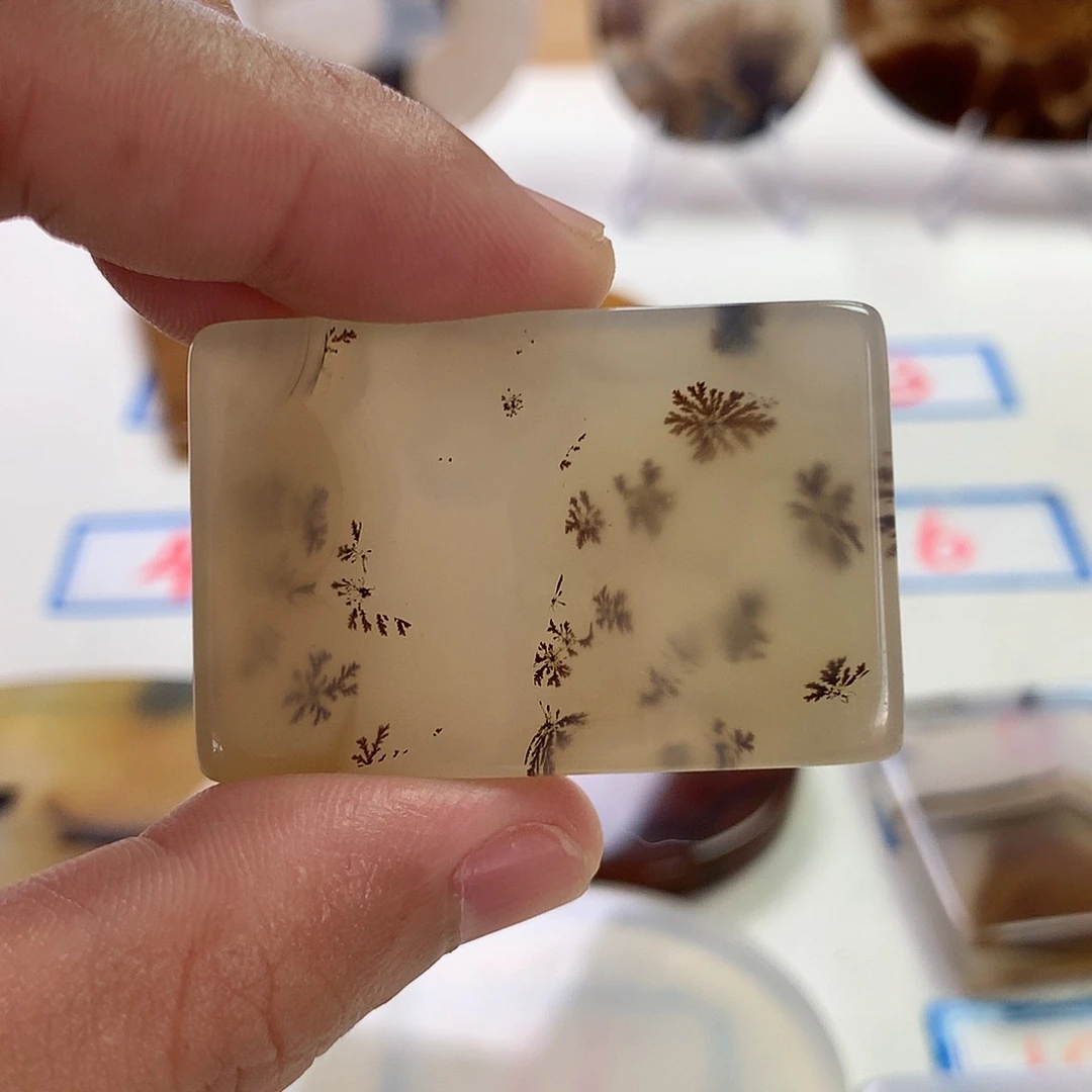 未镶嵌玛瑙/玉髓珠宝半成品