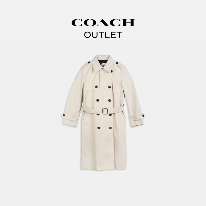 COACH/蔻驰奥莱 长款风衣