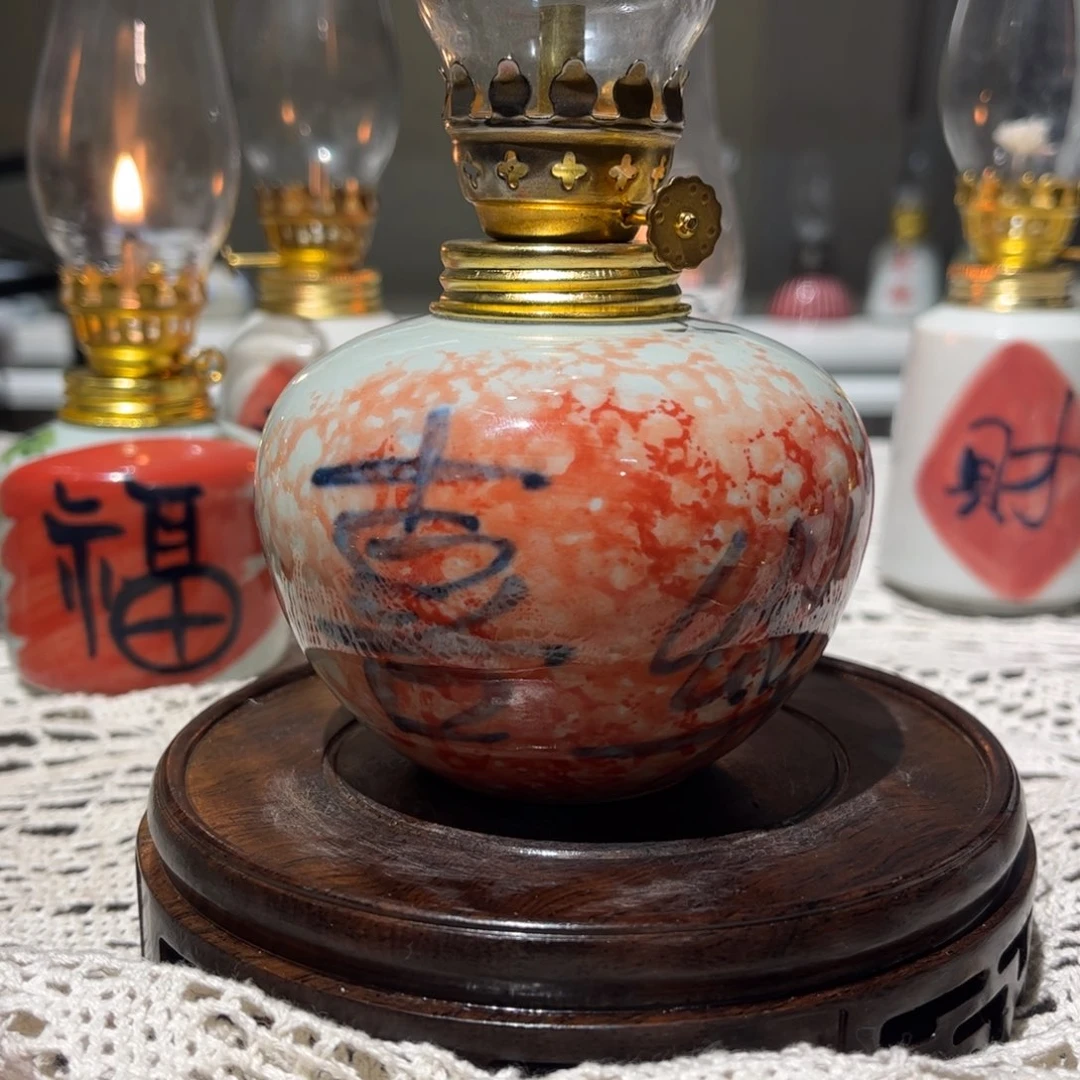 摆件景德镇陶瓷香薰灯