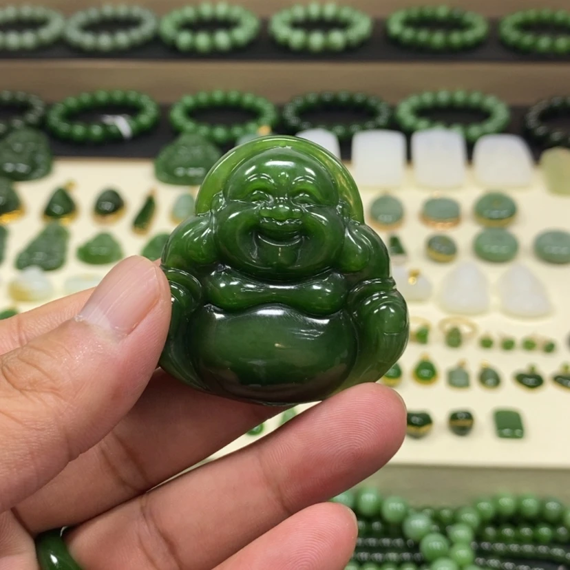 【闪购商品】颈饰未镶嵌和田玉（碧玉）真*情