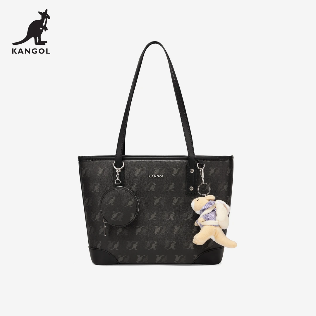 KANGOL袋鼠托特包单肩大容量女包通勤包时尚休闲秋冬女士包包