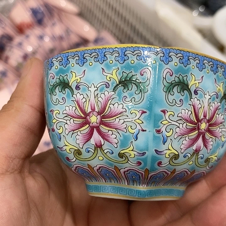 摆件景德镇陶瓷主人杯14556
