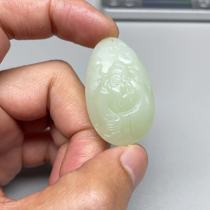 和田玉吊坠(不含链)未镶嵌r****l