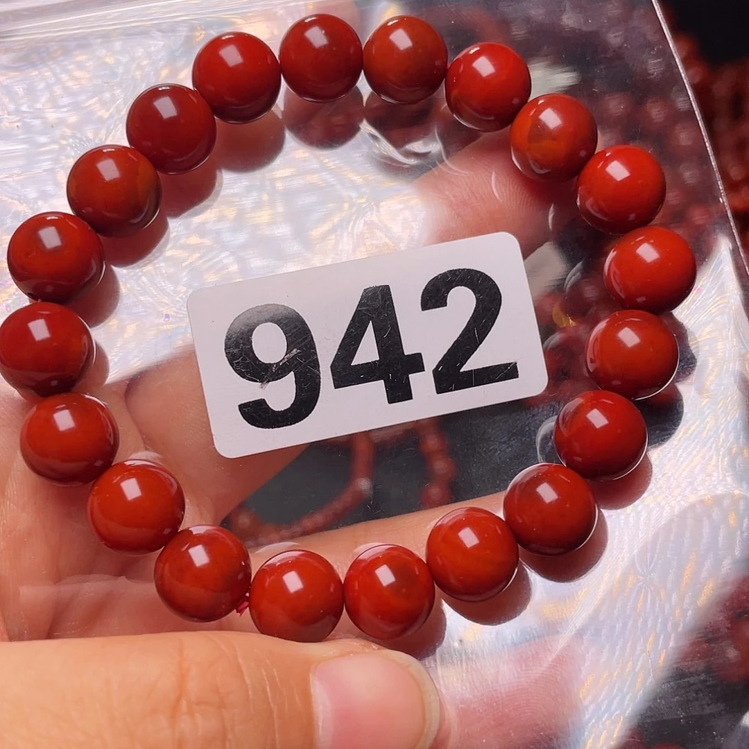 青****南红玛瑙未镶嵌手链