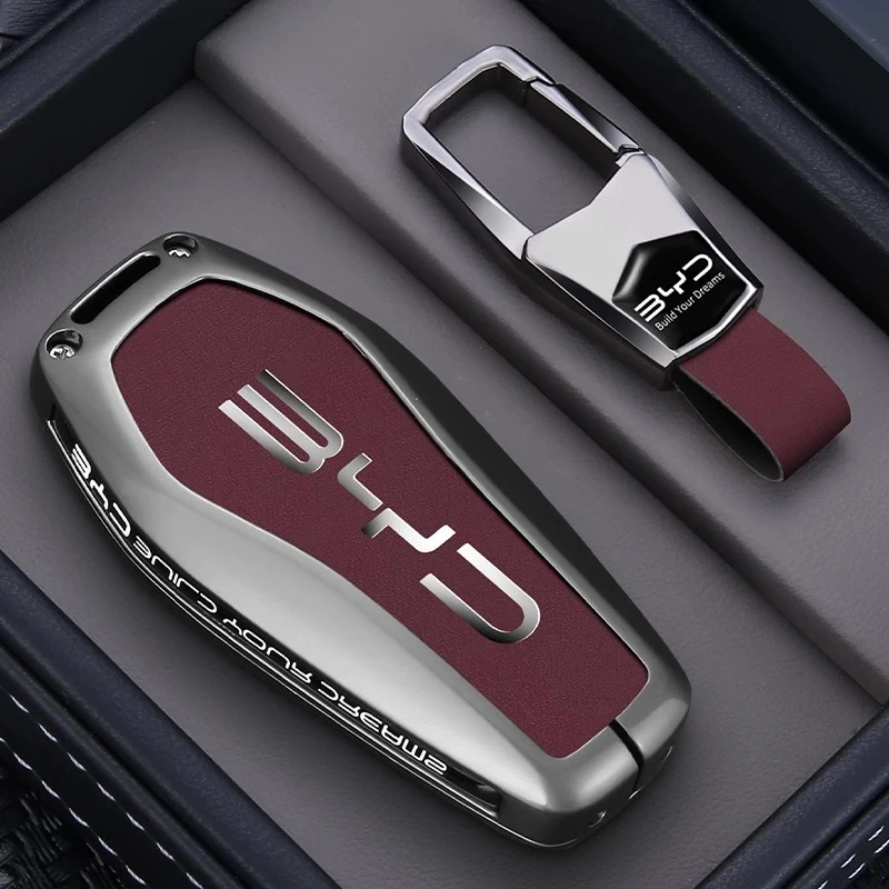 比亚迪宋pro钥匙套真皮唐dm汉f3 max宋plus s6元ev2速锐包壳扣