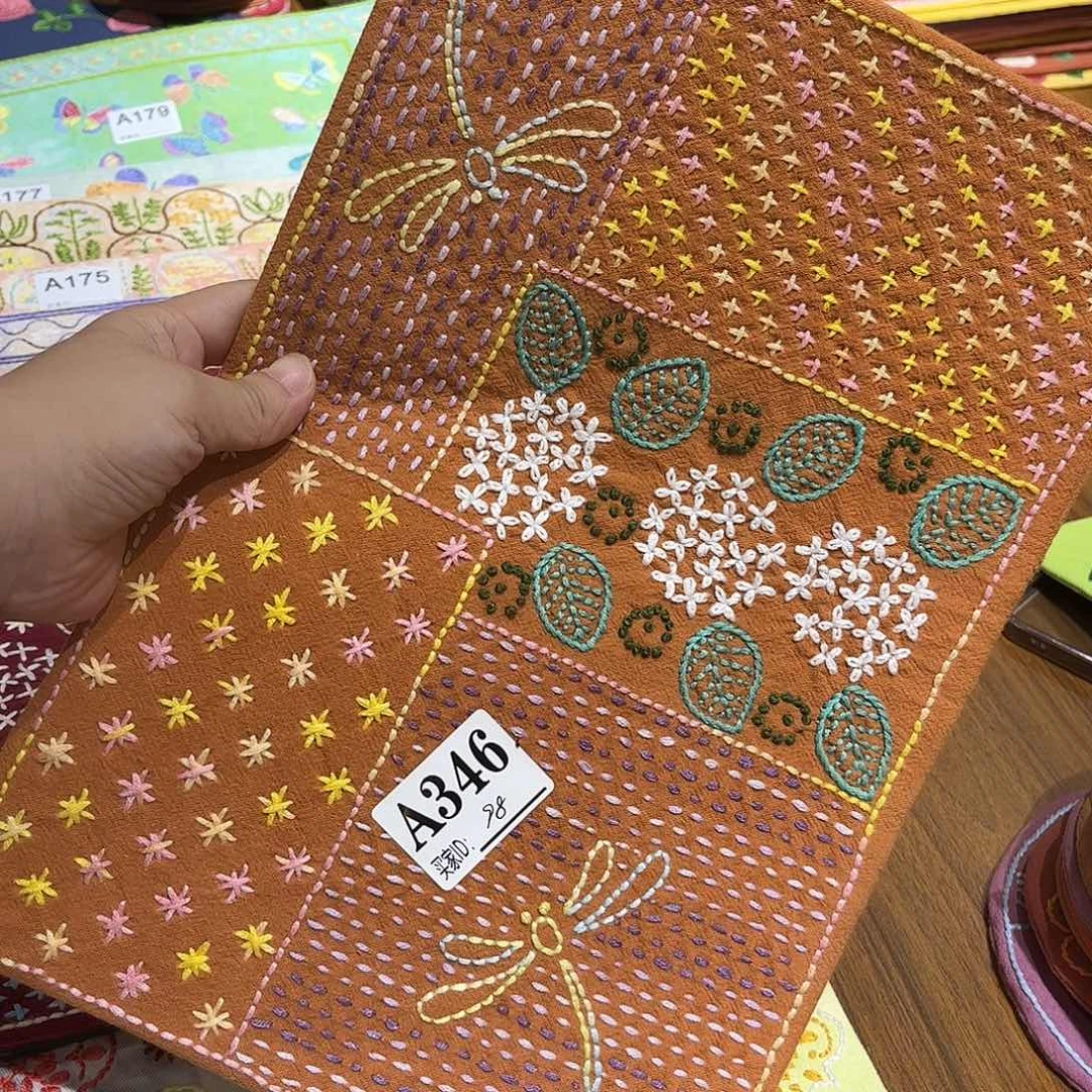 规格22.32刺子绣茶席美价