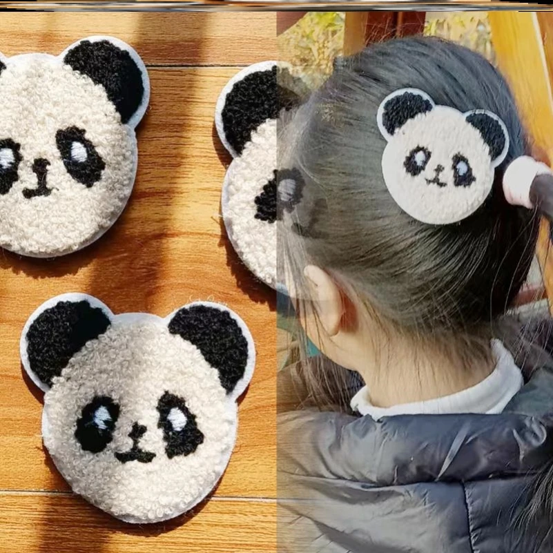 无痕款可爱粘头发魔法贴魔法贴儿童熊猫刘海贴碎发贴儿童贴刘海