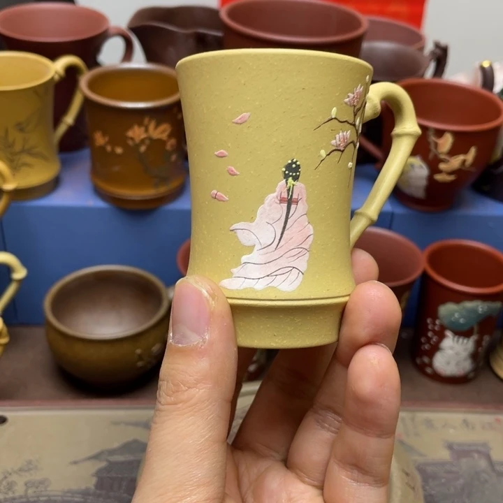 紫砂茶杯紫砂主人杯