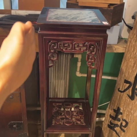 蜜安罐瓷香炉锡茶则
