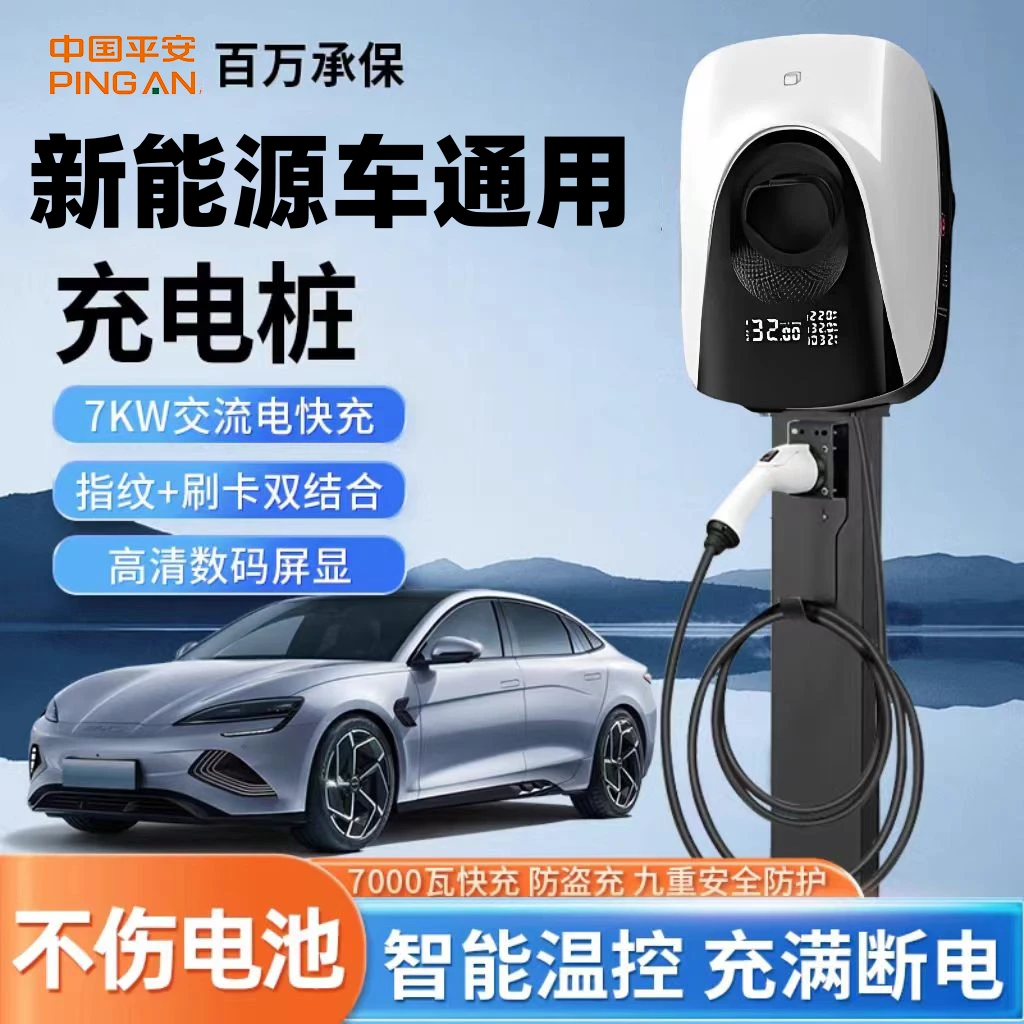 魏牌魏派专用蓝山高山拿铁摩卡新能源家用7KW汽车充电桩枪器快充