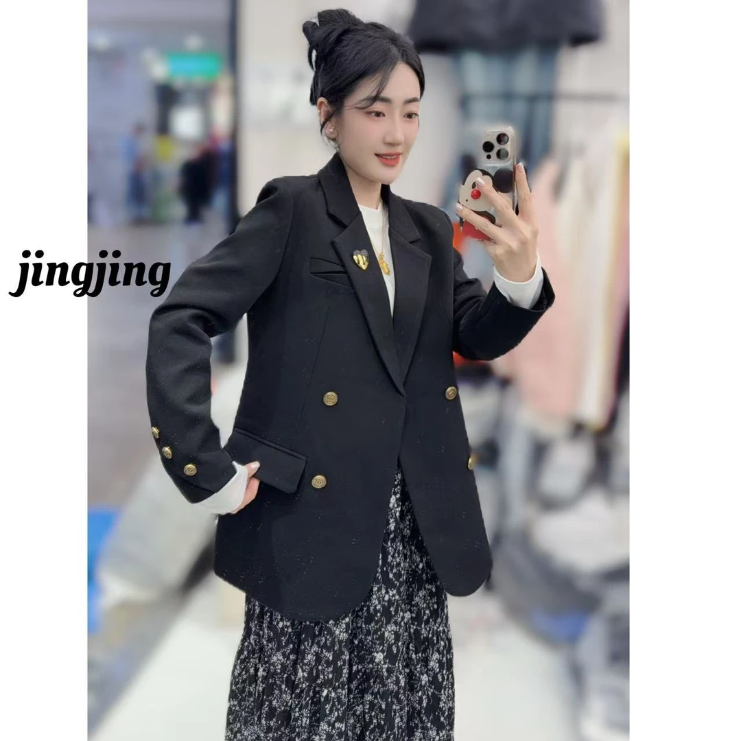 早春新款休闲百搭净版西服外套（0812）