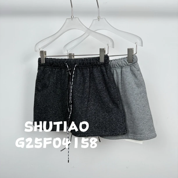 【SHUTIAO】2025夏季：新款小众设计款短裙G25F04158