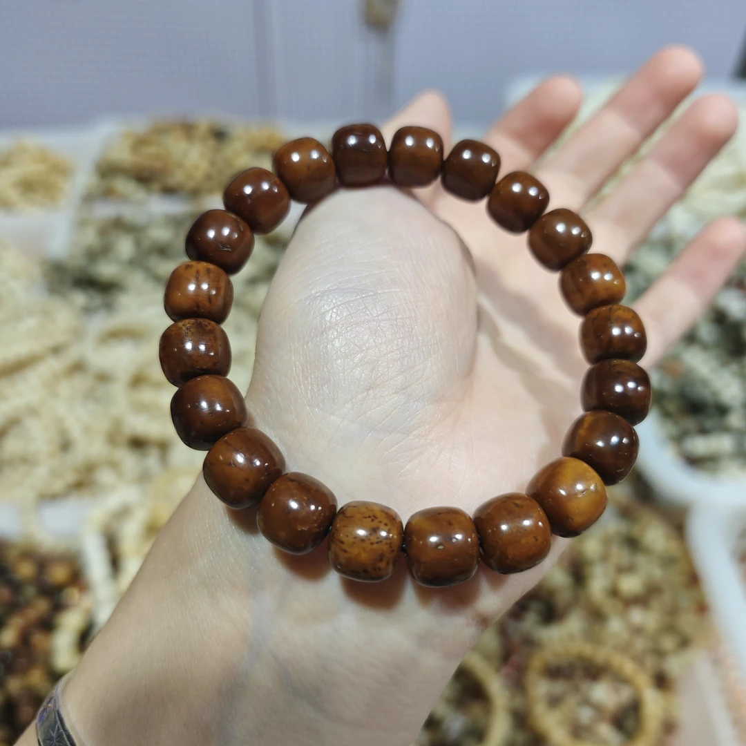 库克纯天然福利款9*10老型有棕眼棕线有冰裂纹·无胶磨