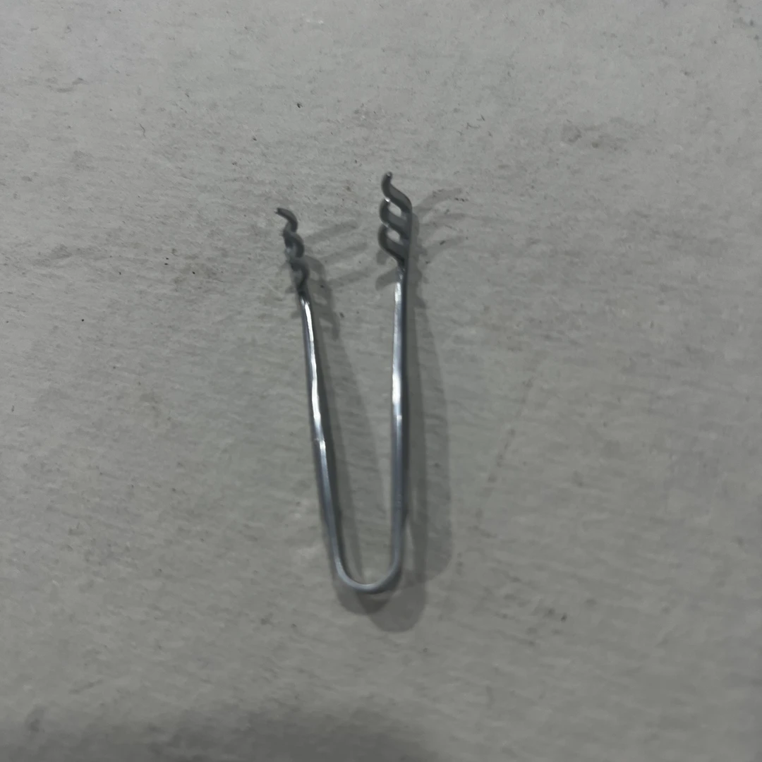 【SBWK-18】弯勾一体镊（长5厘米）