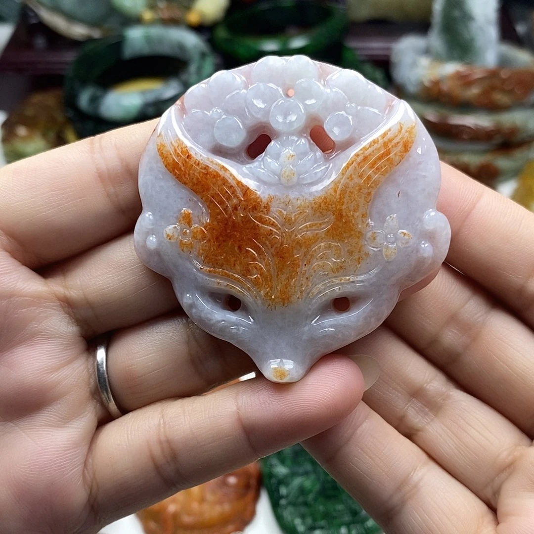 颈饰未镶嵌翡翠牌子