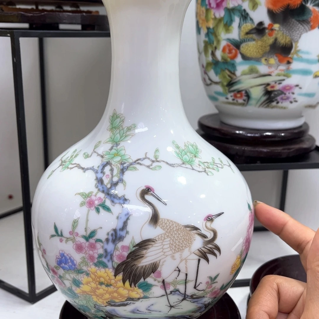 景德镇陶瓷花瓶摆件