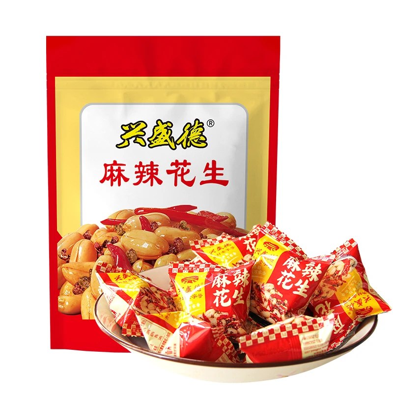 兴盛德手抓包4斤装独立麻辣花生五香开封特产礼物下酒菜零食炒货