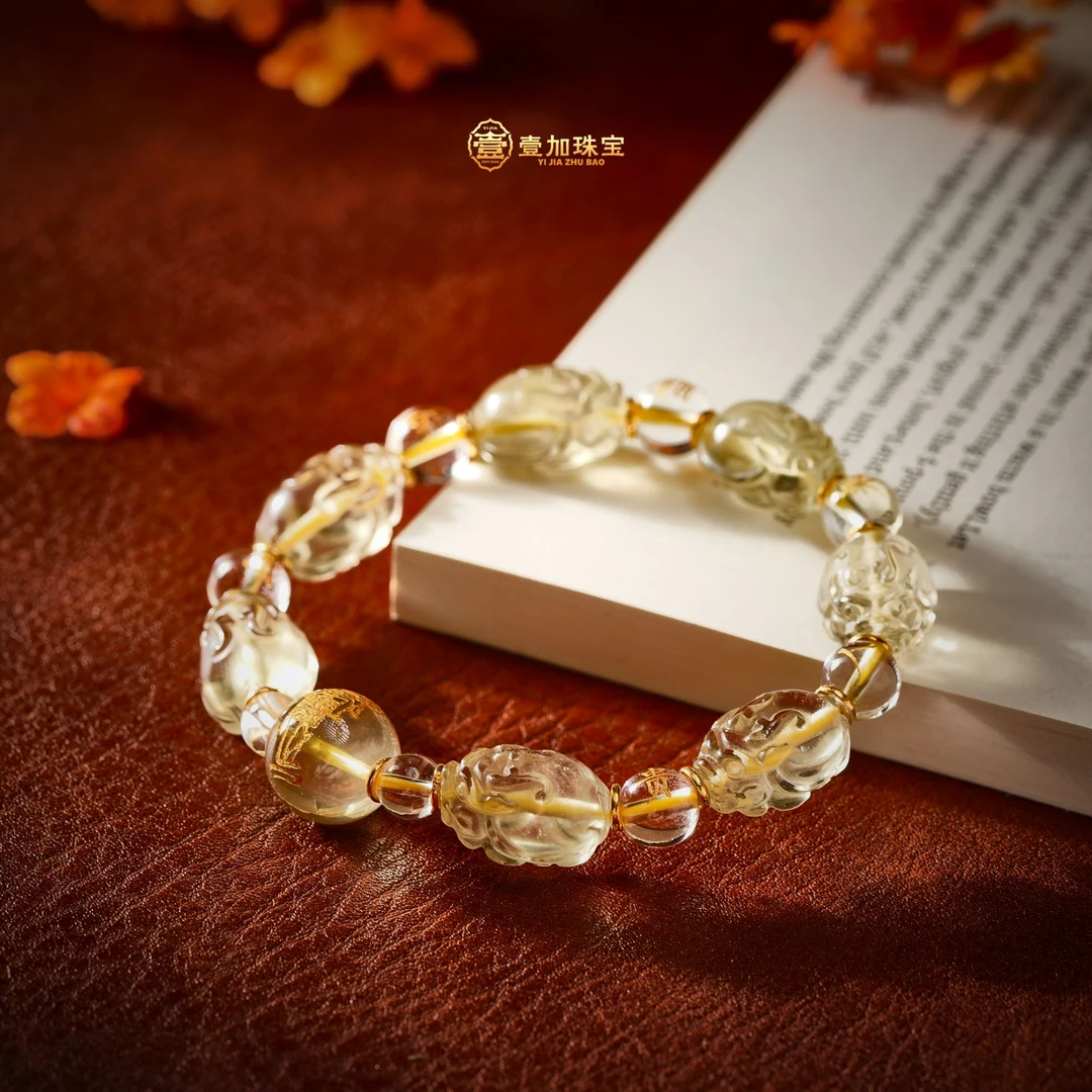 壹加维尼|手工设计消E吸C阵陨石利比亚龙龟手串多样性发一8789N