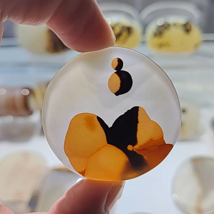 玛瑙/玉髓未镶嵌吊坠(不含链)89号