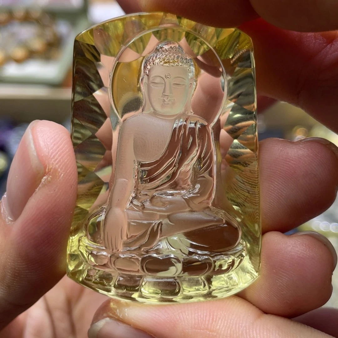 水晶颈饰未镶嵌定制