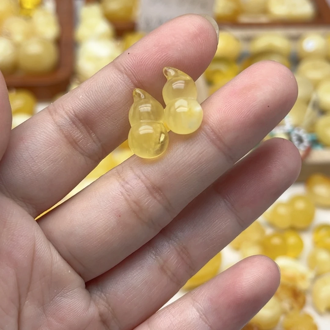 裸石蜜蜡未镶嵌天然