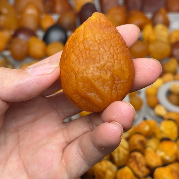 琥珀未镶嵌裸石天然蜜蜡吊坠