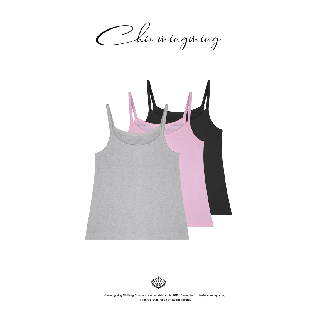 【CHU/2025SSNEW】《剪影》细肩带背心NH25171