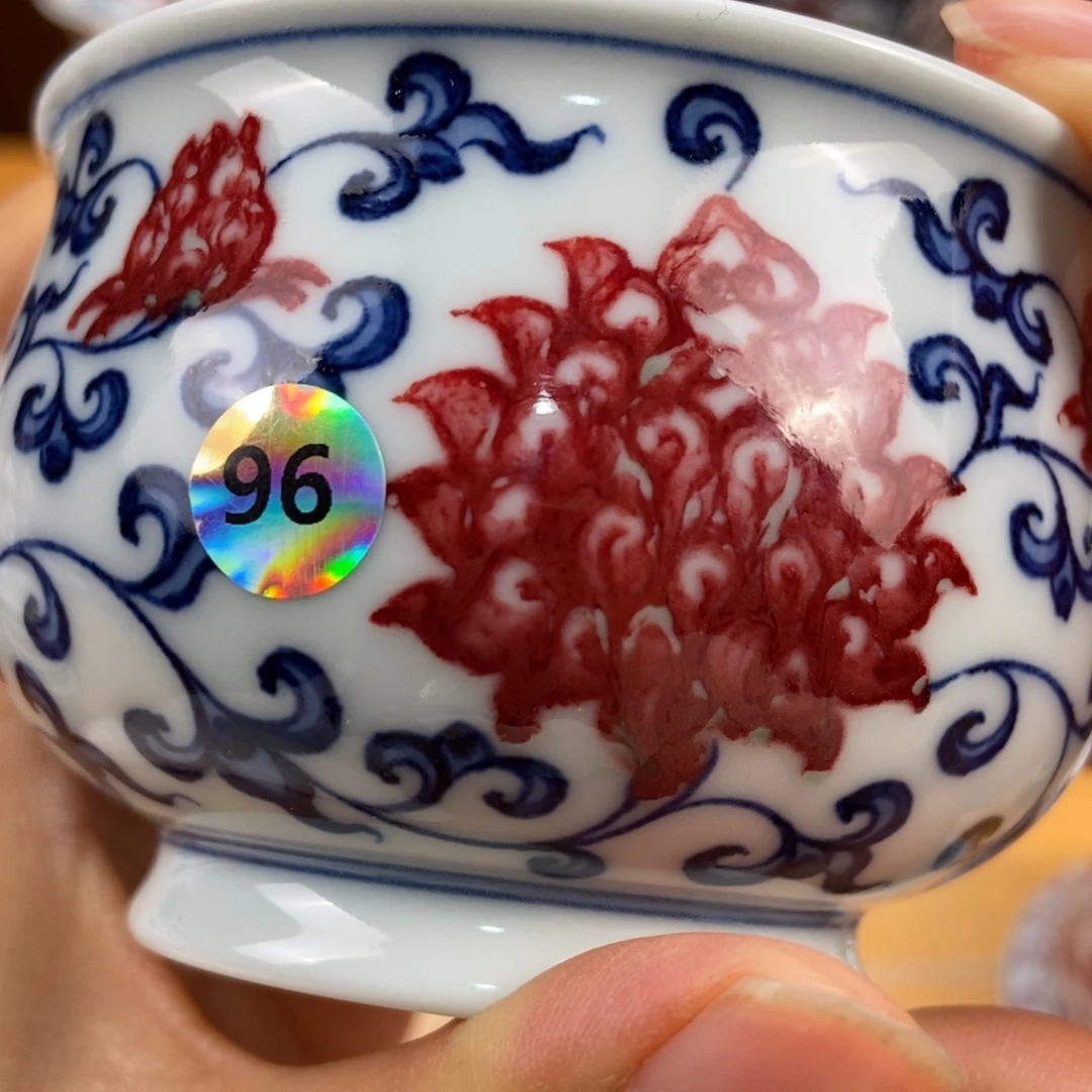 手绘现代茶具非古董