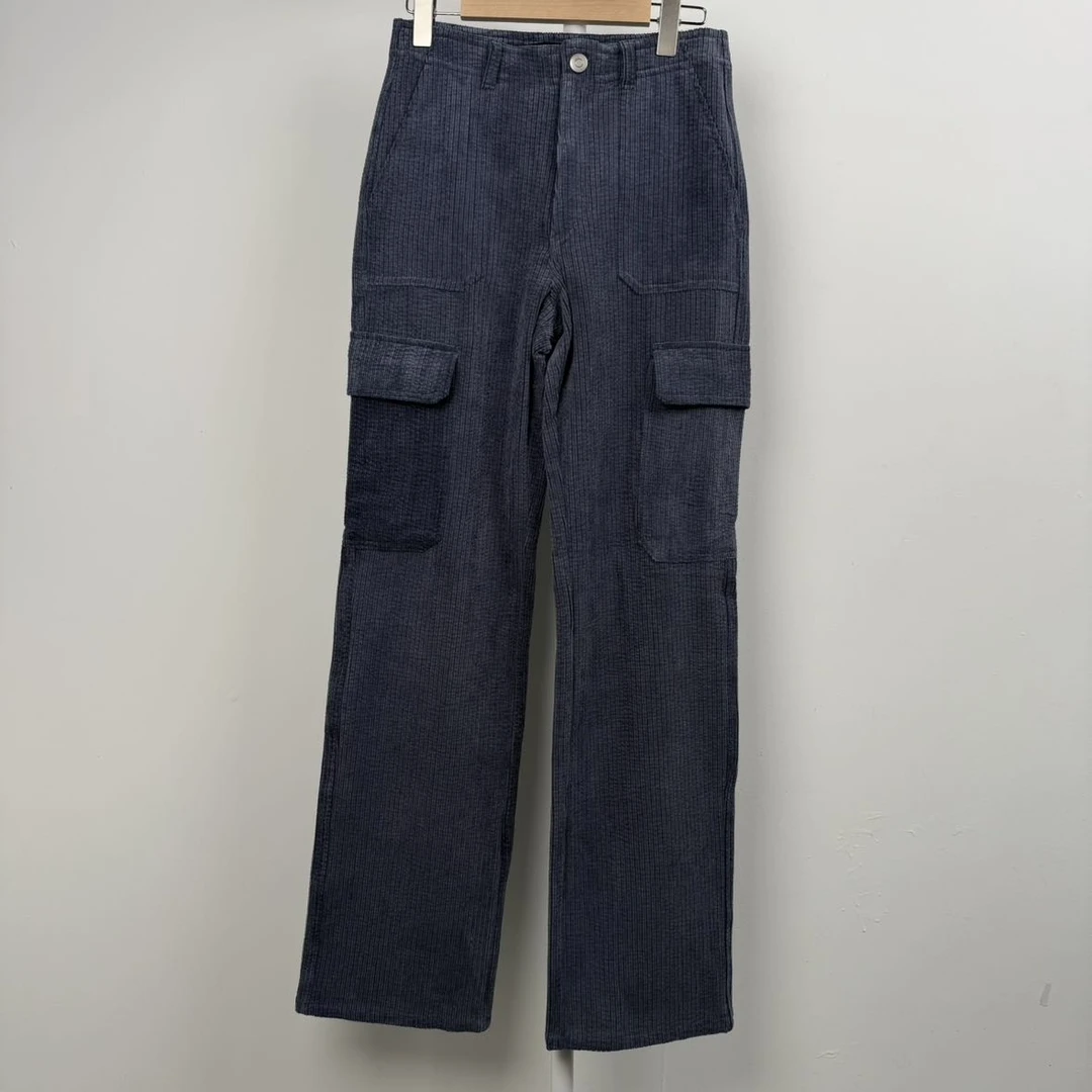 7096休闲裤超长休闲阔腿显瘦气质时尚百搭女士简约