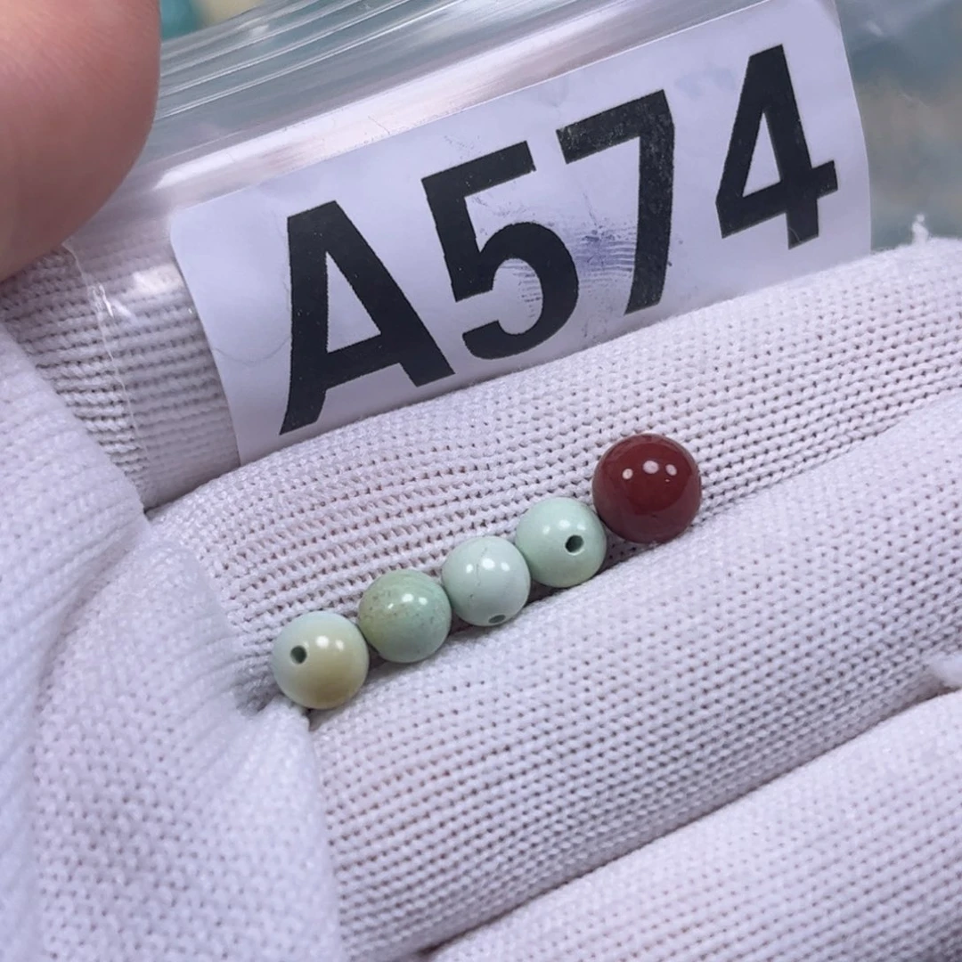 南红玛瑙未镶嵌珠宝奇石5.8mm