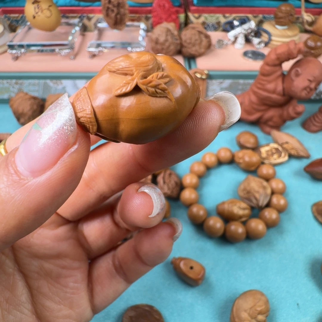 橄榄核手串/手链核潮核雕手工制作