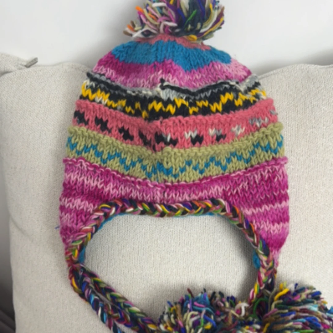 尼泊尔纯手工纯羊毛帽