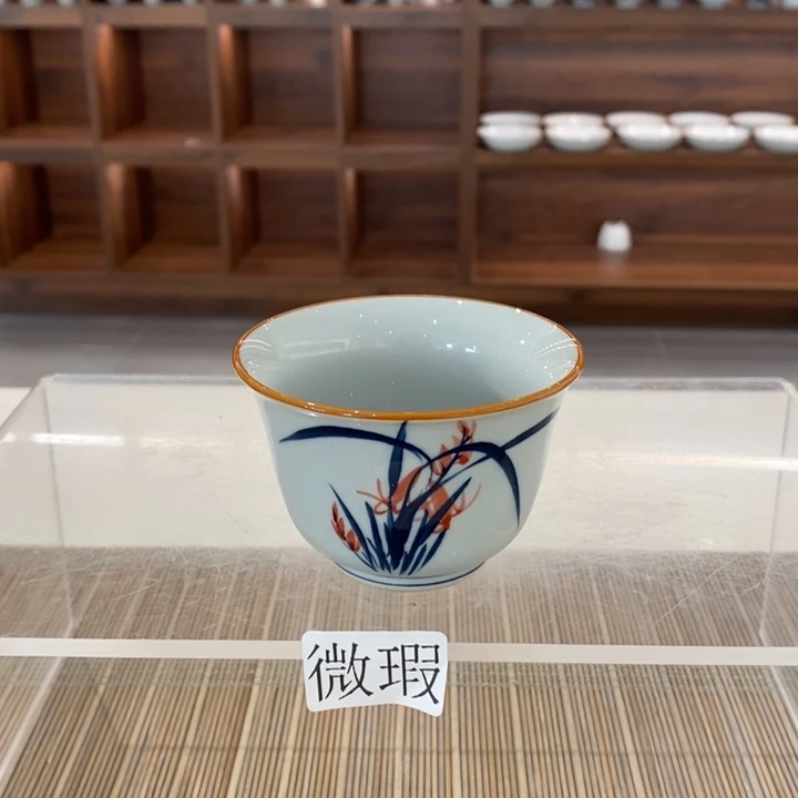 釉下老陶泥手工绘制