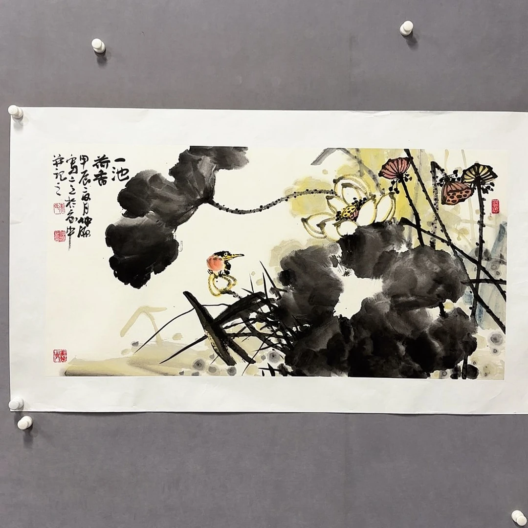 国画国画纯手绘作品请放心去藏
