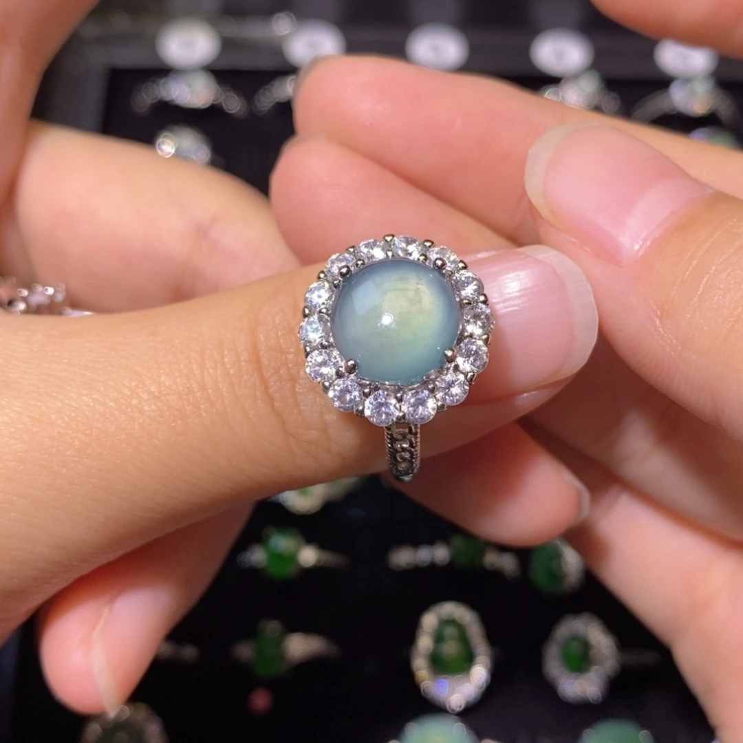 翡翠未镶嵌颈饰天然