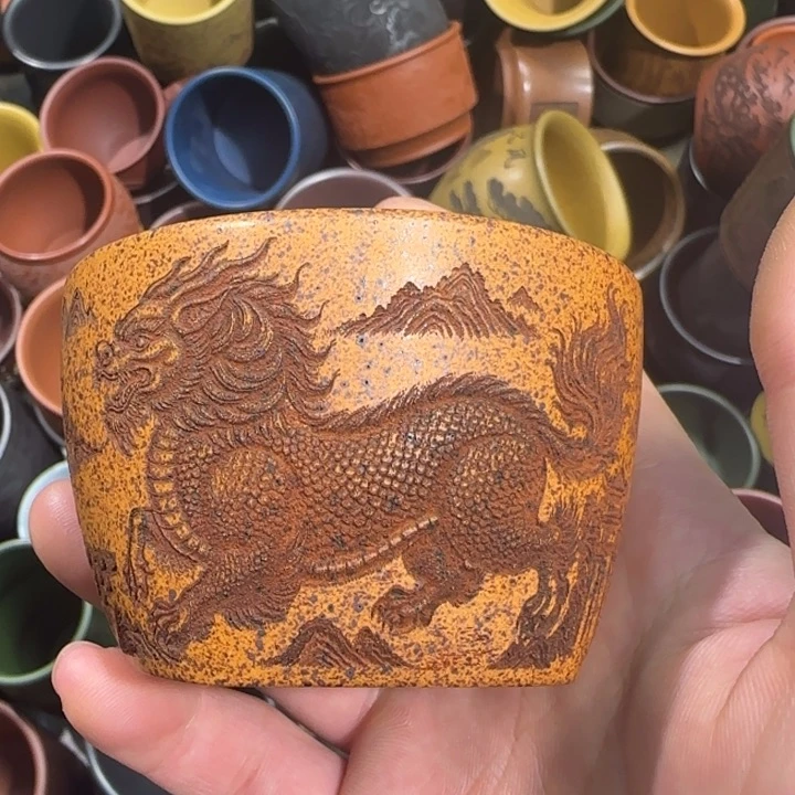 茶杯紫砂全手工制作工艺