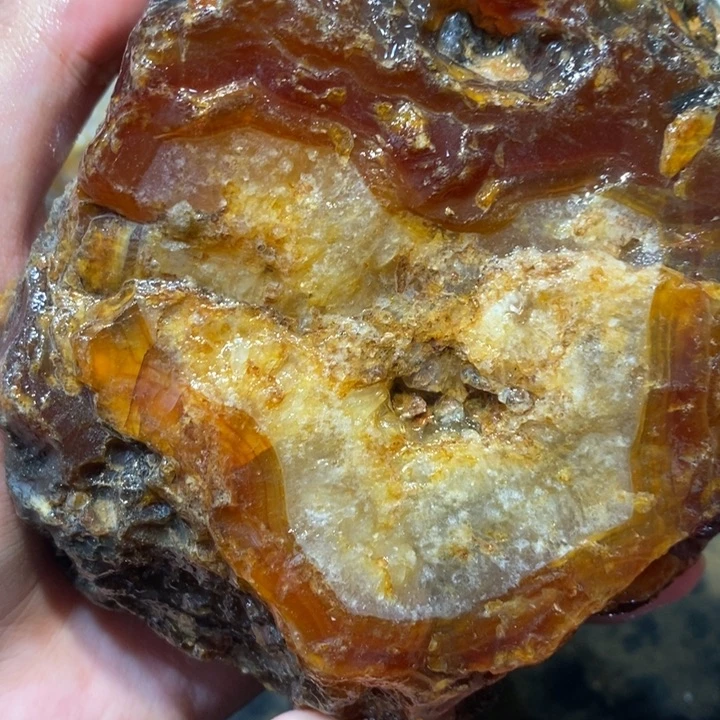 未镶嵌玛瑙/玉髓珠宝半成品