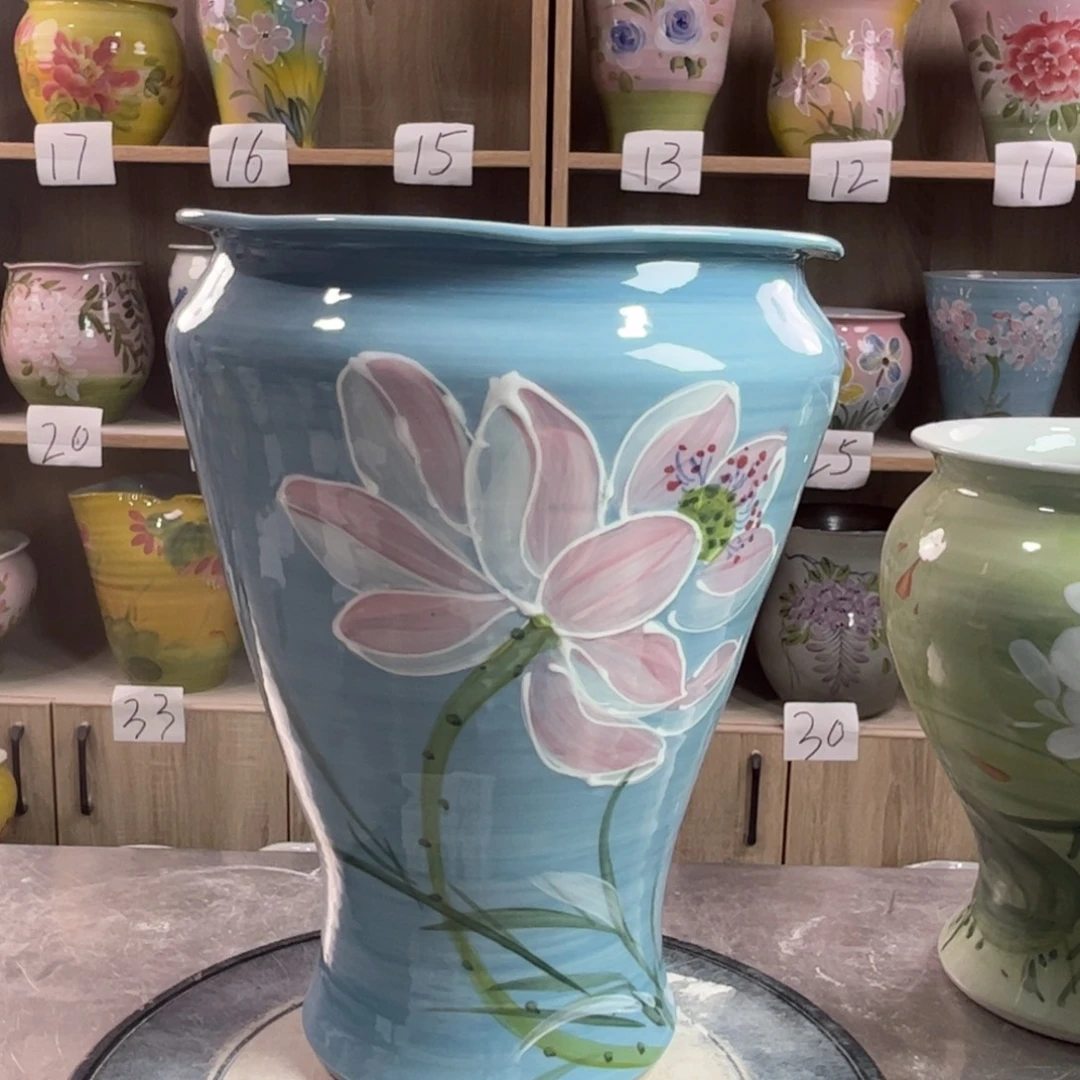 景德镇陶瓷花盆花盆