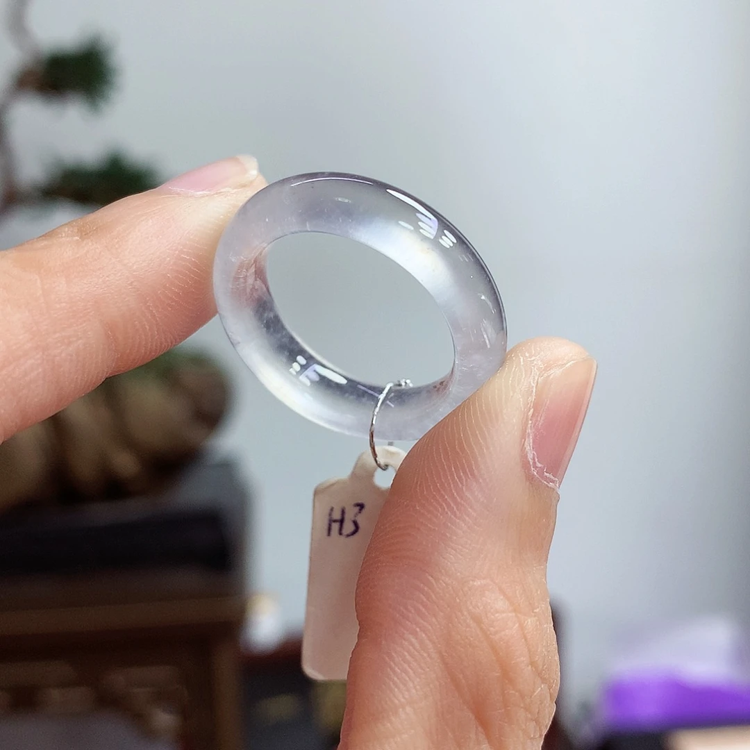 未镶嵌戒指翡翠17-18号