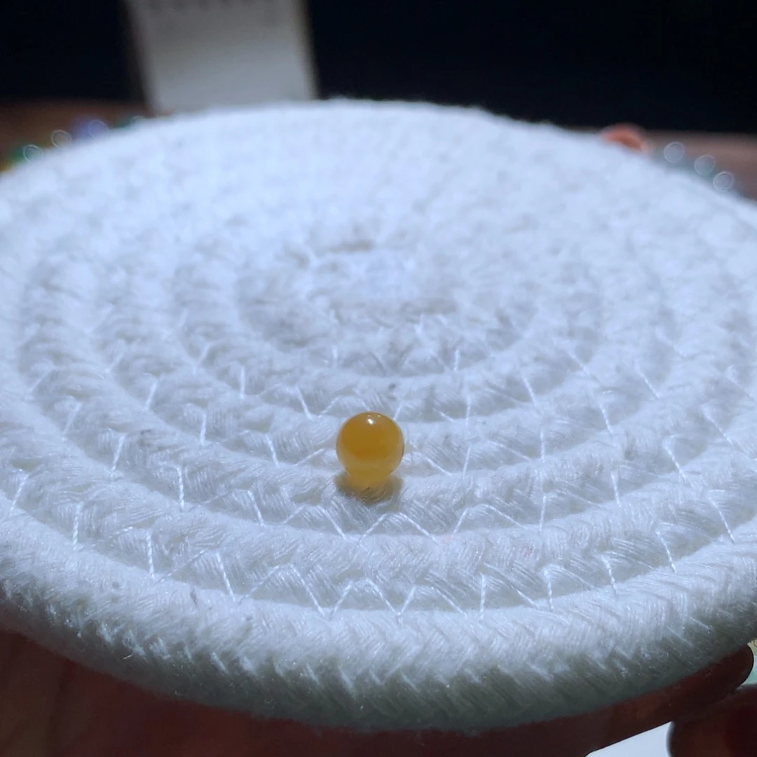 翡翠散珠冰*萄卡6天然黄翡