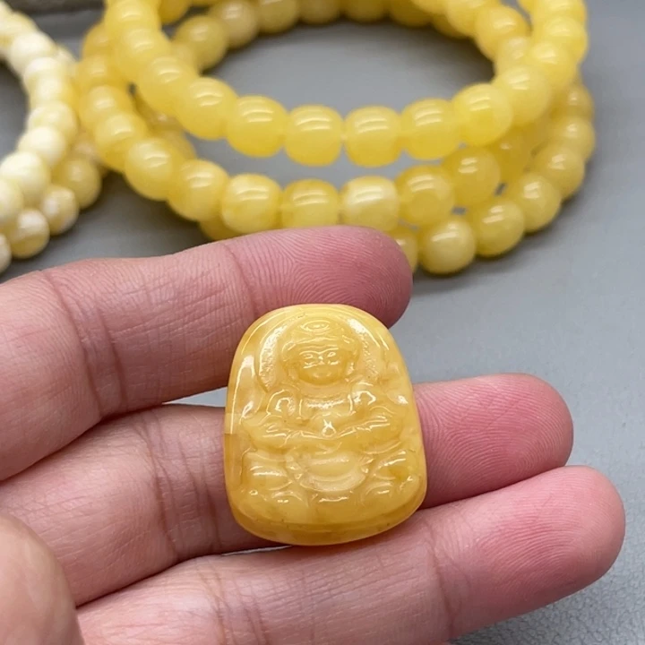 琥珀未镶嵌裸石蜜蜡