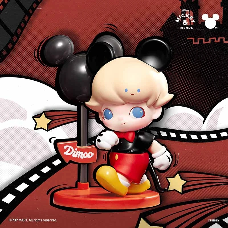 【拆盒】DIMO0 WORLDx迪士尼系列盲盒潮玩手办