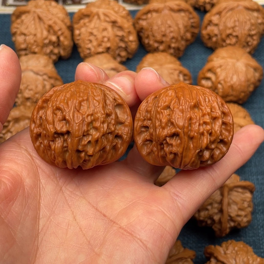 把件文玩核桃38山地正磨