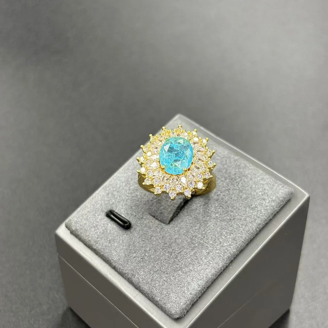 【符老板】a455-豪华设计款精选级雪花戒指-赠礼盒