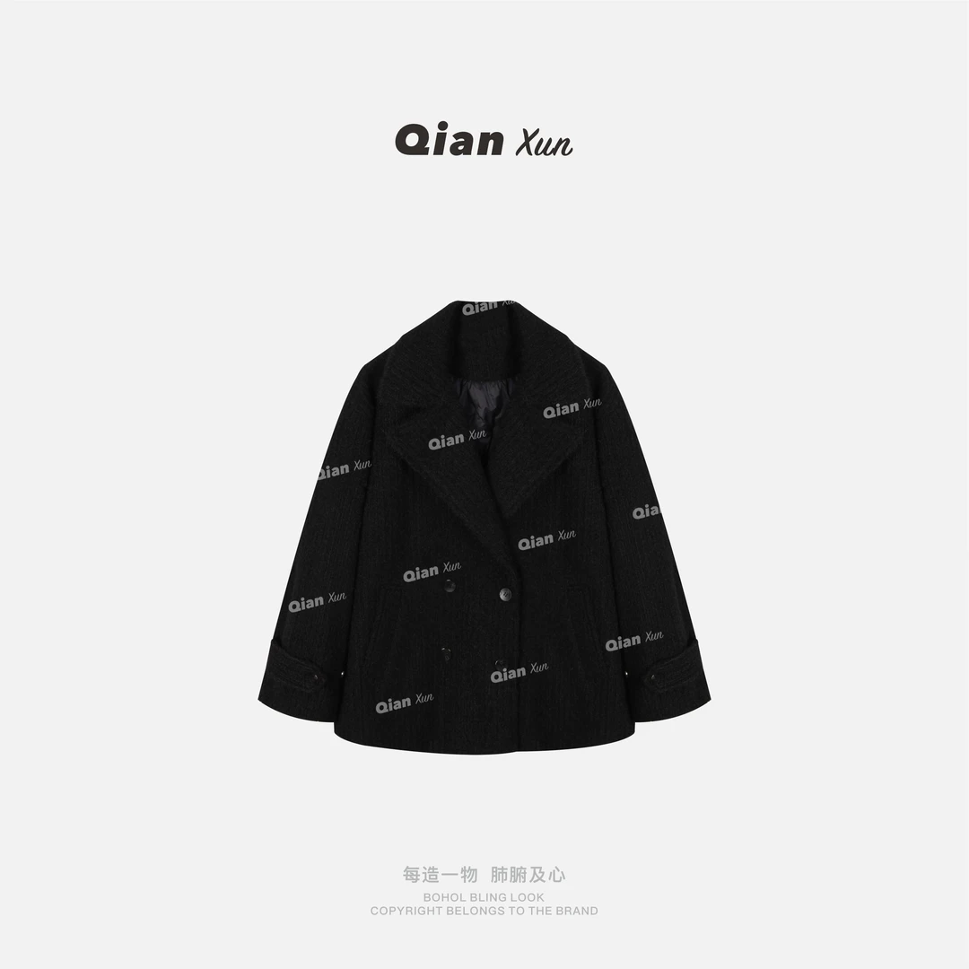 【千寻严选】秋冬时尚气质百搭洋气减龄设计感羽绒外套QXQ5YRF7976A