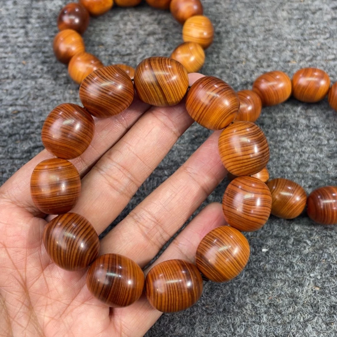 【闪购商品】柏木（崖柏）太行崖柏，2.0枣珠，发丝纹，甜奶香