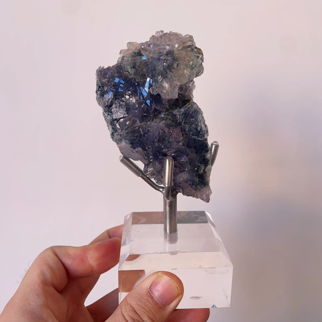 巴西天然异象水晶摆件